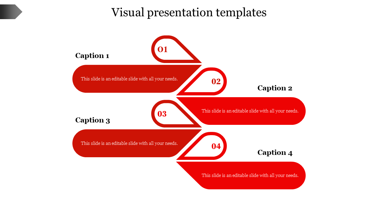 Free - Attractive Visual Presentation Templates Design